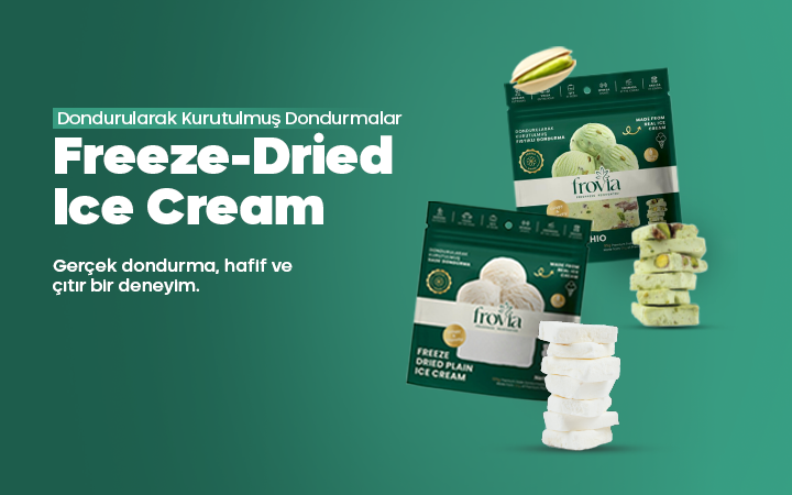 Freeze-Dried Ice Cream (Dondurularak Kurutulmuş Dondurma)
